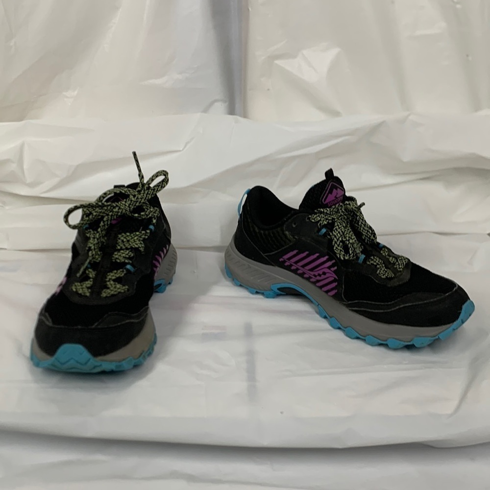 Women Saucony Trail Black Teal Purple S10669-30 Excursion TR 15 Size 9